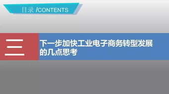 加快服务模式创新 推动工业电子商务转型发展